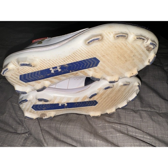 UNDER ARMOUR UA BH Youth Boys Baseball & Cleats 6Y Red White Blue Stars USA - Picture 6 of 8
